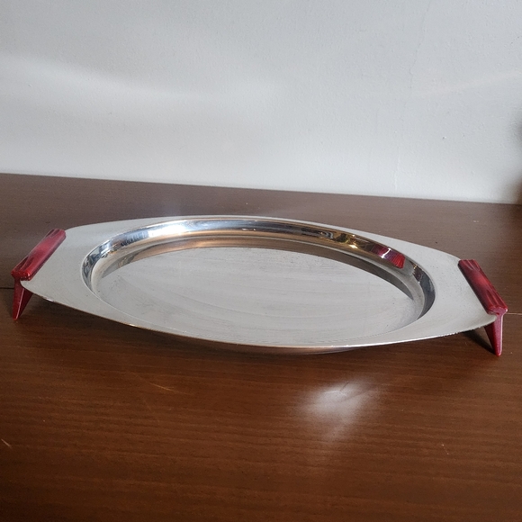 VINTAGE SERVING TRAY - Picture 5 of 8